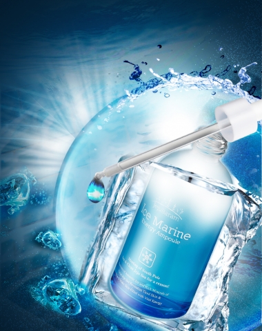 제주바람이 아이스 마린 90 앰플을 출시했다.