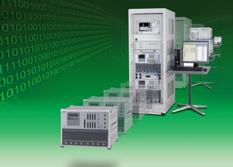 안리쓰는 ME7834 프로토콜 적합성 테스트 시스템을 선보이고 있다.