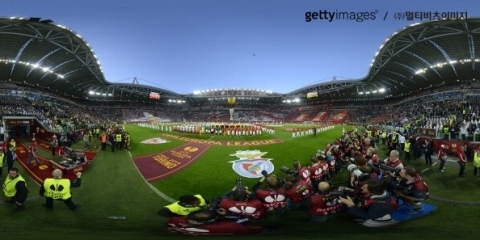 게티이미지가 브라질 월드컵 경기장에서 360도 파노라마 이미지 촬영을 진행할 예정이다.