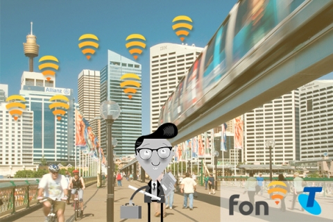 세계 최대의 글로벌 WiFi 네트워크 Fon과 호주의 선두 통신사업자 Telstra는 호주의 최대 WiFi 네트워크 구축을 위한 제휴를 발표했다.