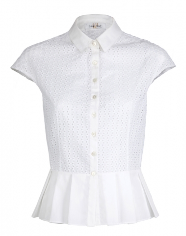 CH 캐롤리나 헤레라가 Women 화이트셔츠 컬렉션을 선보인다.