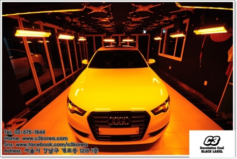 (주)씨쓰리코리아에서 개발한 자동차코팅 전용 열처리시스템(특허등록 중)