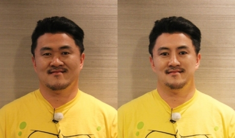 데프콘 가상성형 전후 비교사진