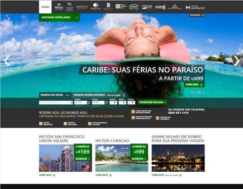 포르투갈어 웹사이트 홈페이지