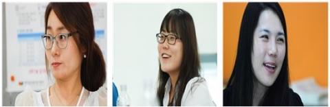 (왼쪽부터)  김리안 시크제네시스(주), 정재희 (주)다우진유전자연구소, 임애경 (주)예진디자인