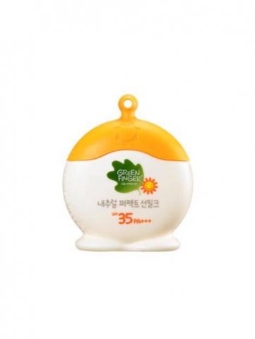 그린핑거가 내추럴퍼펙트선밀크를 선보이고 있다.