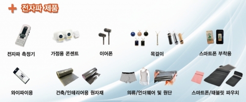 엑스블루는 우리 주변에서 발생할 수 있는 전자파를 두루 차단할 수 있도록 다양한 제품 라인업 구성을 최근 완료했다고 밝혔다.