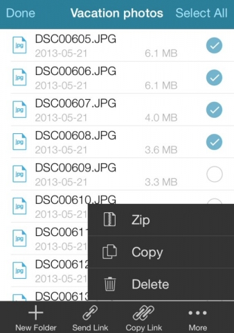 새로 공개된 iOS 앱을 통해 클라우드 계정 연결은 물론 파일 공유와 보호를 훨씬 용이하도록 지원해 유저들의 업무 생산성을 개선시킬 수 있게 되었다.