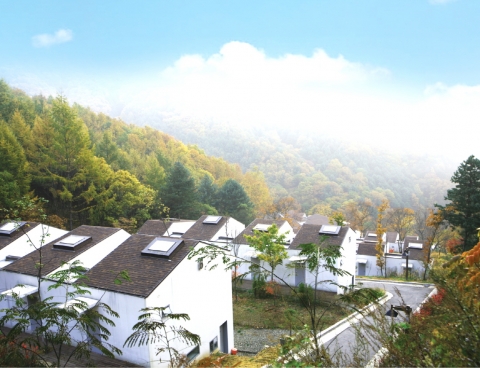 힐리언스 선마을 전경이다.