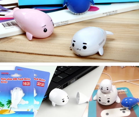 쓰리에스시스템이 도시바 파라짱 USB 메모리를 판매한다.