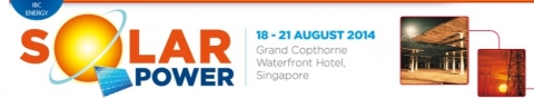 IBC Asia 주최의 태양에너지 컨퍼런스(Solor Power 2014)가 2014년 8월 18일부터 21일까지 싱가포르에서 개최된다.