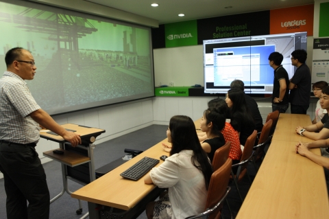 동명대가 7월 25일(금) 오후 2시 가질 GPU 클라우드 플랫폼 론칭 데이 행사 현장