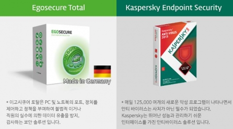 이고시큐어&카스퍼스키가 일거양득 프로모션을 진행한다.
