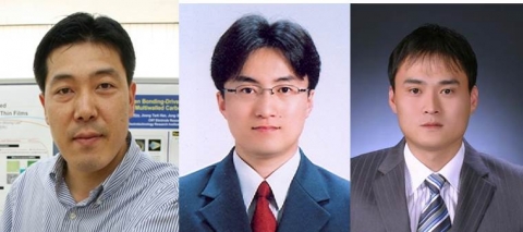 왼쪽부터 이건웅 박사, 한중탁 박사, 우종석 연구원