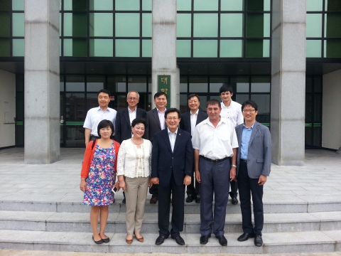 호원대학교가 우즈베키스탄 IT 전문고등학교와 교류협정을 체결했다.