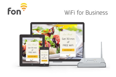 Fon은 중소규모 사업자들을 위한 새로운 와이파이 솔루션인 WiFi for Business를 출시했다.