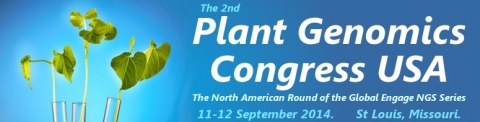 Global Engage 주최의 식물 게노믹스 미국 콩그레스(Plant Genomics Congress USA 2014)가 9월 11일부터 9월 12일까지 미국 미주리주 세인트루이스에서 개최된다.