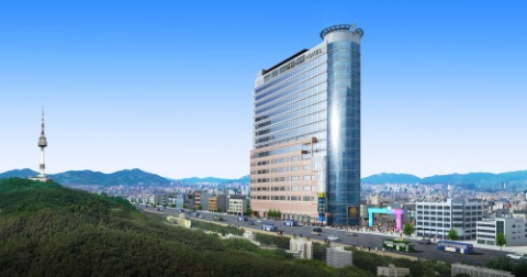 명동 르와지르 호텔 조감도