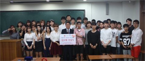 한국조혈모세포은행협회는 조혈모세포기증희망 신청 캠페인시 적극적인 행사지원을 해준 6개 단체에 감사패를 전달하였다.