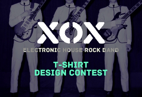 크라우드소싱 플랫폼 디자인레이스가 하우스락 밴드 XOX를 지원하는 ‘XOX 티셔츠 디자인 공모전’을 9월 15일부터 10월 15일까지 한 달간 개최한다.