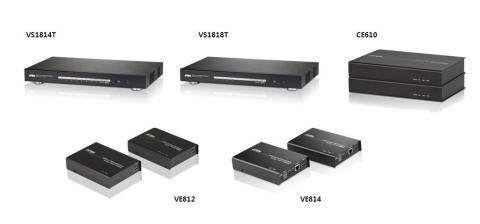 에이텐코리아가  HDBaseT 기술 탑재 솔루션 3종을 새롭게 정비, 전문가용 A/V 제품군을 대폭 보강한다.