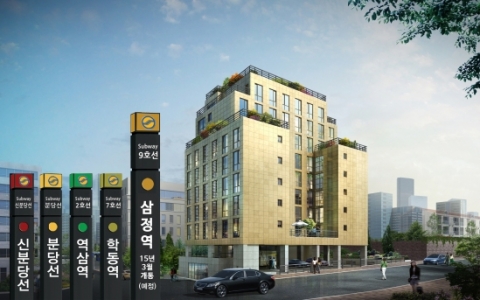 논현동 한양수자인어반게이트 조감도