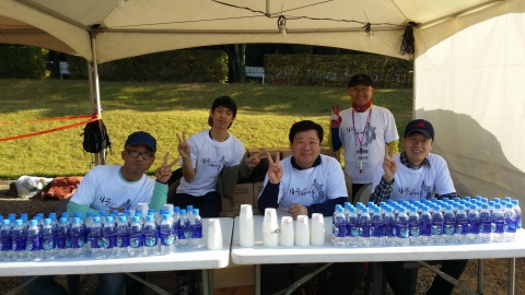 서울예술대학교는 안산시민·자원봉사자와 함께 2014 기부마라톤을 실시했다.