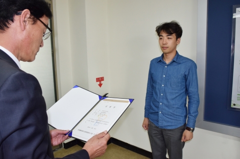 한국폴리텍대학 섬유패션캠퍼스는 제18대 Bright 총학생회 임명장 수여식을 가졌다.