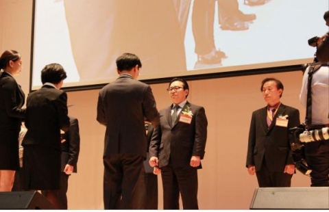 율목도서관 2014 도서관 운영평가 문화체육관광부장관상 수상