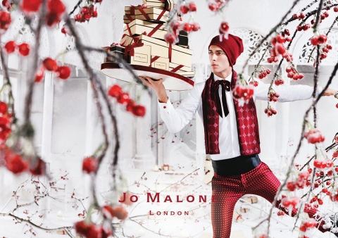 얼음 왕국의 황홀한 세계로 초대하는 조 말론 런던(JO MALONE LONDON)의 크리스마스 컬렉션 메인 이미지 화보