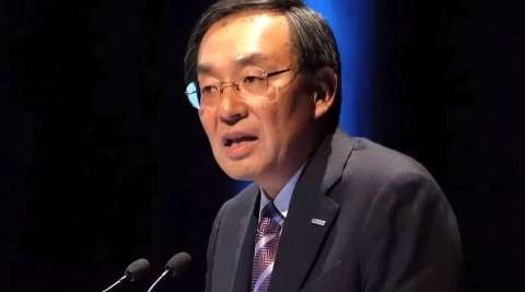 츠가 가즈히로 파나소닉 사장, 도쿄에서 개최된 제78차 IEC 총회에서 기조 연설
