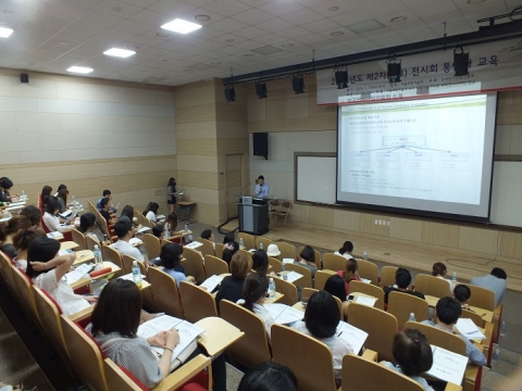 2차(8기)전시회통역사교육현장