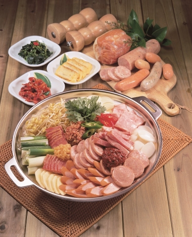 박가부대찌개의 수제햄부대찌개