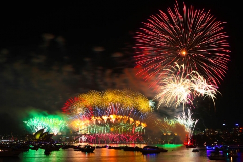 호주 시드니 새해 불꽃놀이 축제