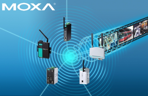 MOXA는 산업용 자동화 애플리케이션에서 VoW(video-over-wireless) 네트워크를 구현하는 완벽한 고대역폭 무선 솔루션 시리즈를 공개했다고 밝혔다.