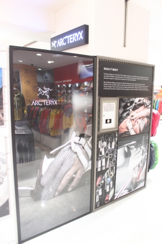 2월 6일 신규오픈한 아크테릭스 신세계백화점 광주점
