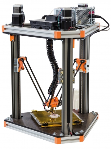 이구스 제품이 적용된 3D 프린터 직동 베어링, 에너지 공급 시스템부터 마찰 최적화 필라멘트까지 트리보 전문가 이구스는 3D 프린터에 적용 가능한 다양한 제품을 생산한다. (출처: 한국이구스)