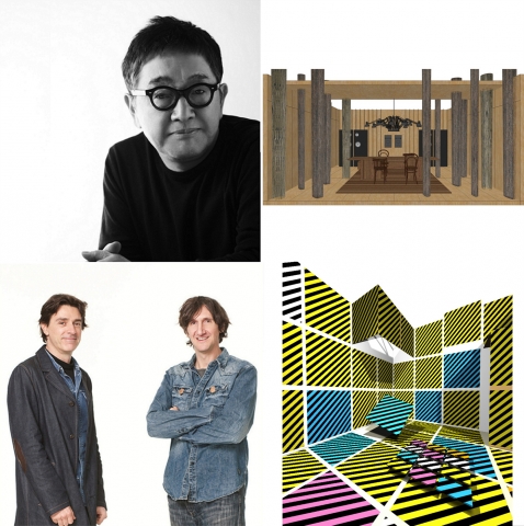 위에서부터_인테리어 디자이너 박형원&전시 예상 이미지_건축가 시모네 카레나(좌), 마르코 브루노(우)&전시 예상 이미지