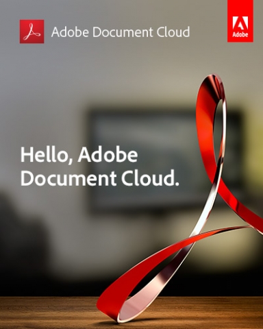 어도비가 어도비의 세 번째 클라우드 어도비 도큐먼트 클라우드(Adobe Document Cloud)서비스를 오픈했다.