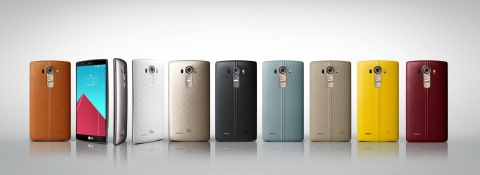LG전자가 LG G4를 글로벌 런칭했다