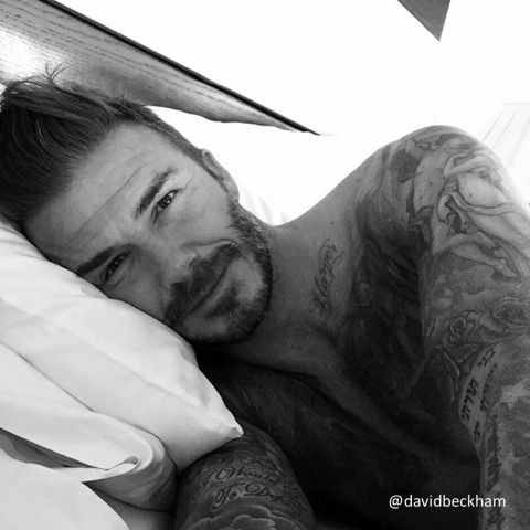 데이비드 베컴의 인스타그램 첫 사진 (사진 출처 – 데이비드 베컴 인스타그램 @davidbeckham)