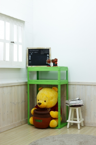 씨앤케이가 가정용 무볼트 앵글 ‘해피랙’의 온라인 판매를 시작했다.