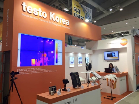 테스토코리아가 2015 창원국제자동화정밀기기전에 참가했다