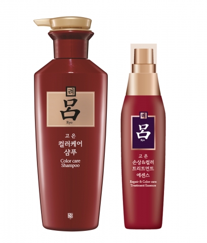 려가 볼륨 및 새치 염색 케어 특화 고은라인을 출시했다.