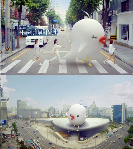 글로벌 메가 브랜드 도브가 한국 여성들을 빛내는 브랜드로 새롭게 비상하기 위해 뷰티에 날개를이라는 슬로건의 브랜드 캠페인을 론칭했다