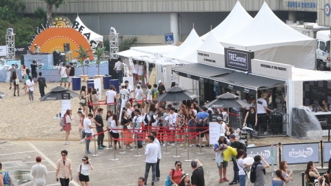 UMF 2015 트레제메 부스 전경