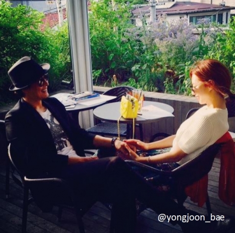인스타그램을 통해 한눈에 보는 2015년 상반기 연예계 결산(사진출처: 배용준(@yongjoon_bae))