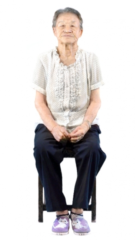 진정성 회복의 단초 : 박옥선 천에 프로젝터 영사, 김홍록, 2015