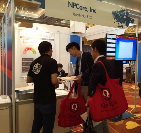 엔피코어가 7월 22일부터 24일까지 싱가포르에서 열린 RSA 컨퍼런스 Asia Pacific&Japan 2015에 참가했다.