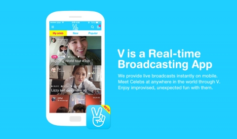 네이버가 글로벌 시장을 겨냥해 라이브 스트리밍 동영상 서비스 V의 안드로이드 버전 (베타)을 출시했다. 아이돌과 걸그룹을 중심으로한 25개 라인업의 스타들이 V에서 생생한 자신의 일상과 콘서트와 같은 쇼케이스 무대를 선보일 예정이다.
